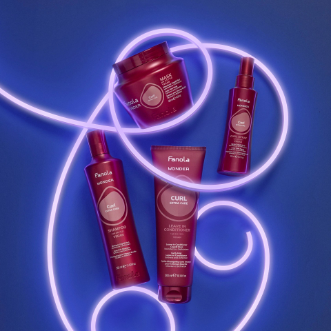Fanola Wonder Curl Extra Care Sampon pentru Par Cret 1000 ml [2]
