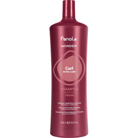 Fanola Wonder Curl Extra Care Sampon pentru Par Cret 1000 ml [1]