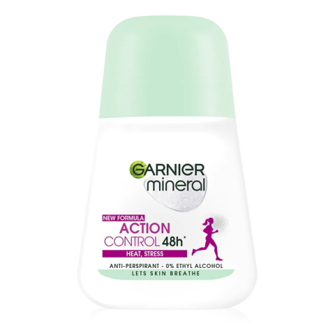 Deodorante femei - Garnier Mineral Action Control 48h Antiperspirant Roll-On pentru Femei 50 ml