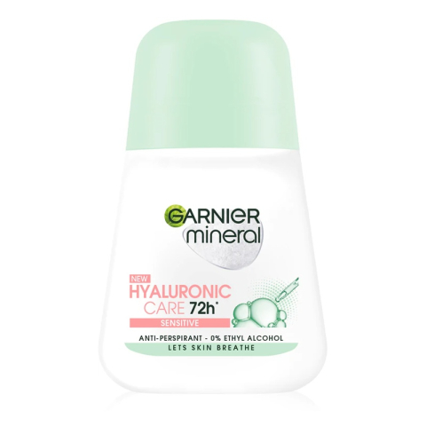 Deodorante femei - Garnier Mineral Hyaluronic Care Antiperspirant Roll-On pentru Femei 50 ml