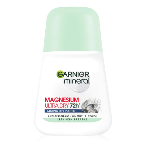 Deodorante femei - Garnier Mineral Magnesium Ultra Dry Antiperspirant Roll-On pentru Femei 50 ml