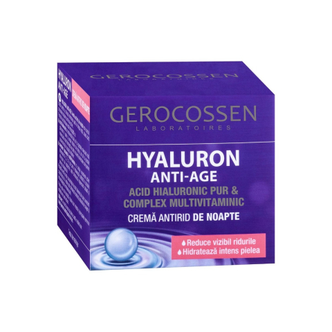Ingrijire ten - Gerocossen Hyaluron Anti-Age Crema Antirid de Noapte 50 ml