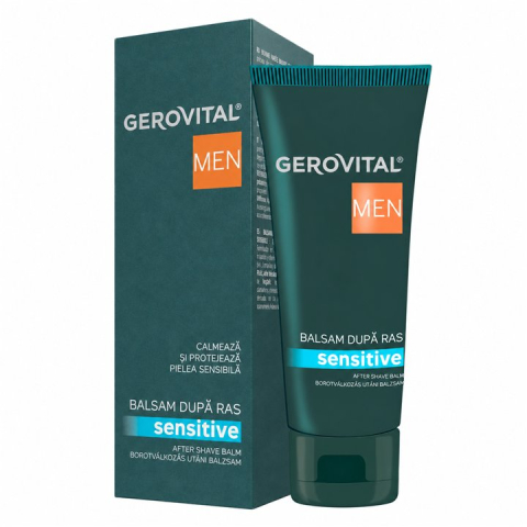 Dupa ras - Gerovital Men Balsam Dupa Ras Sensitive 100 ml