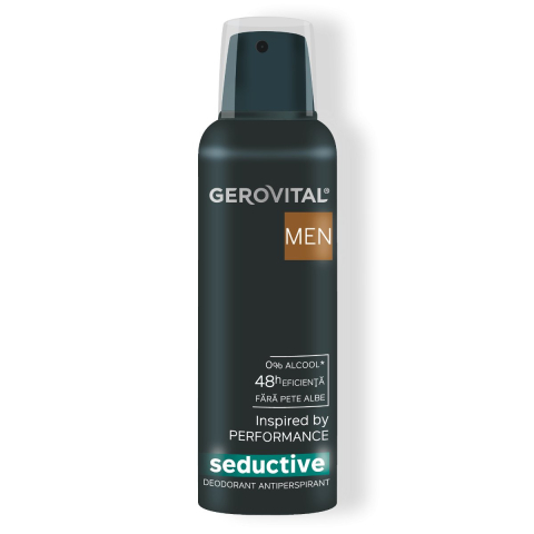 Deodorante - Gerovital Men Seductive Deodorant Antiperspirant Spray 150 ml