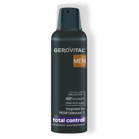Deodorante - Gerovital Men Total Control Deodorant Antiperspirant Spray 150 ml