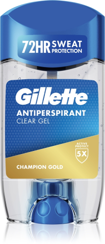 Deodorante - Gillette Champion Gold Antiperspirant Gel pentru Barbati 70 ml