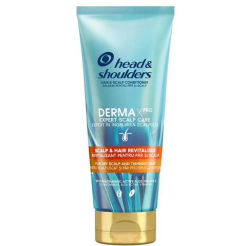 Masca par - Head & Shoulders Derma X Pro Revitalizant Balsam pentru Par si Scalp Uscat 220 ml