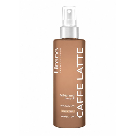 Autobronzant - Lirene Perfect Tan Caffe Latte Ulei Autobronzant pentru Corp pentru Ten Deschis 190 ml