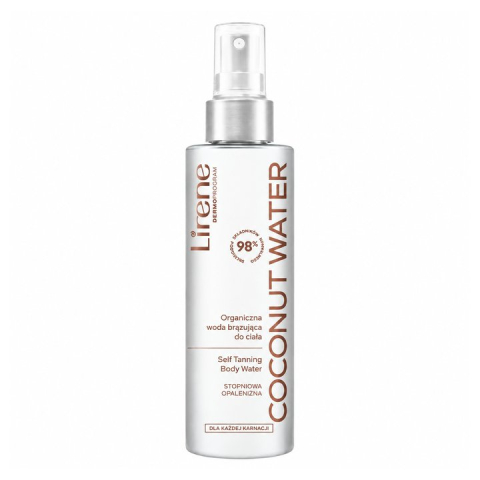 Autobronzant - Lirene Perfect Tan Coconut Water Apa Autobronzanta pentru Corp cu Apa de Cocos Organica 200 ml