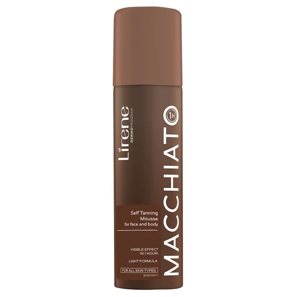 Autobronzant - Lirene Perfect Tan Macchiato Spuma Autobronzanta pentru Fata si Corp 150 ml
