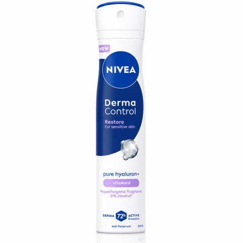 Ingrijire corp - Nivea Derma Control Restore Antiperspirant Spray pentru Piele Sensibila 200 ml