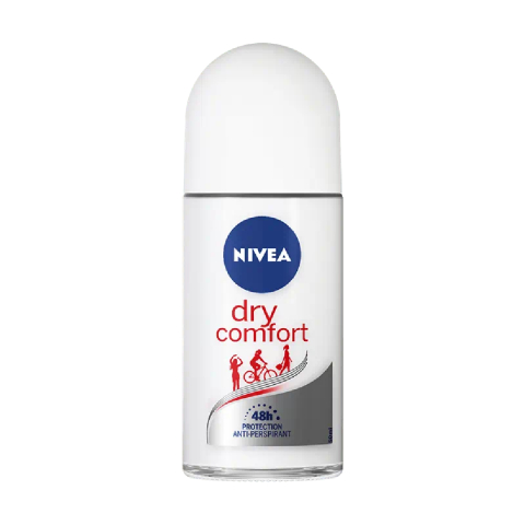 Deodorante femei - Nivea Dry Comfort Deodorant Roll-On pentru Femei 50 ml