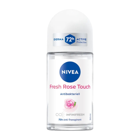 Deodorante femei - Nivea Fresh Rose Touch Antiperspirant Roll-On pentru Femei 50 ml