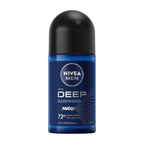 Barbati - Nivea Men Deep Darkwood Deodorant Roll-On pentru Barbati 50 ml