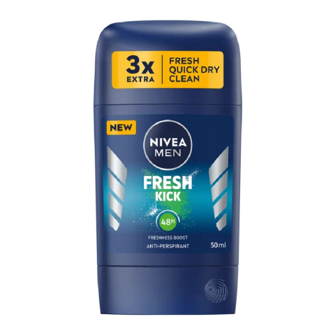 Barbati - Nivea Men Fresh Kick Deodorant Stick pentru Barbati 50 ml