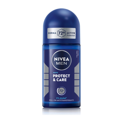 Barbati - Nivea Men Protect & Care Deodorant Roll-On pentru Barbati 50 ml