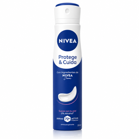 Ingrijire corp - Nivea Protect & Care Antiperspirant Spray cu Nivea Creme 250 ml