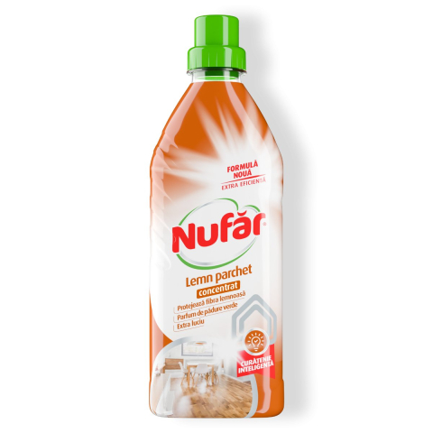 Curatenie - Nufar Lemn si Parchet cu Ceara Solutie Pardoseli 750 ml