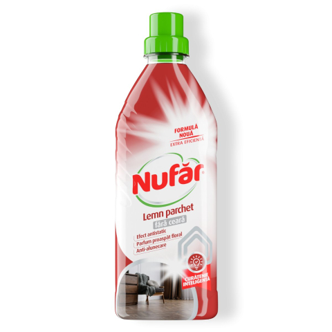 Curatenie - Nufar Lemn si Parchet fara Ceara Solutie Pardoseli 750 ml