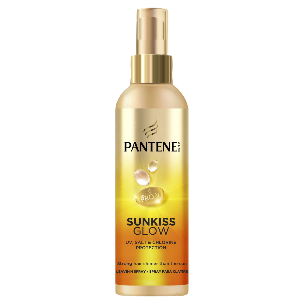 Protectie solara - Pantene Pro-V Sunkiss Glow Spray de Par cu Protectie UV, Sare si Clor 200 ml