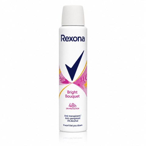 Ingrijire corp - Rexona Bright Bouquet Antiperspirant Spray 48h 150 ml