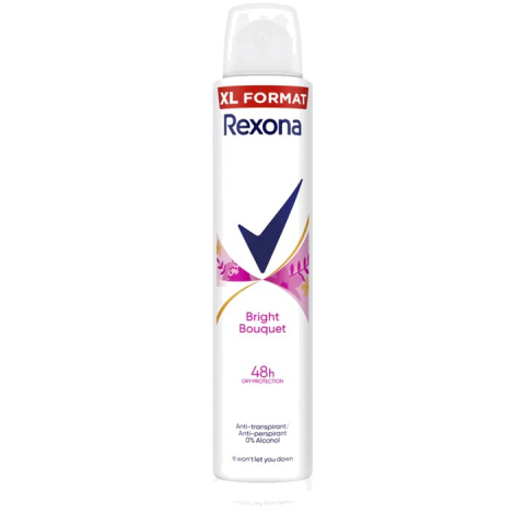 Deodorante femei - Rexona Bright Bouquet Antiperspirant Spray 48h 200 ml