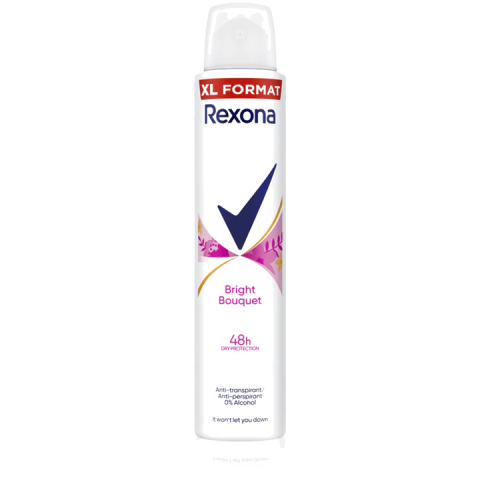 Ingrijire corp - Rexona Bright Bouquet Antiperspirant Spray 48h 200 ml