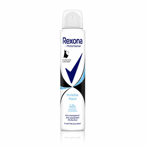 Deodorante femei - Rexona Invisible Aqua Antiperspirant Spray 48h 150 ml