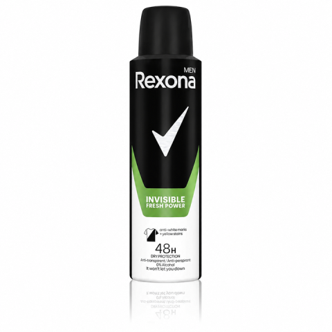 Ingrijire corp - Rexona Men Invisible Fresh Power Antiperspirant Spray 48h 150 ml