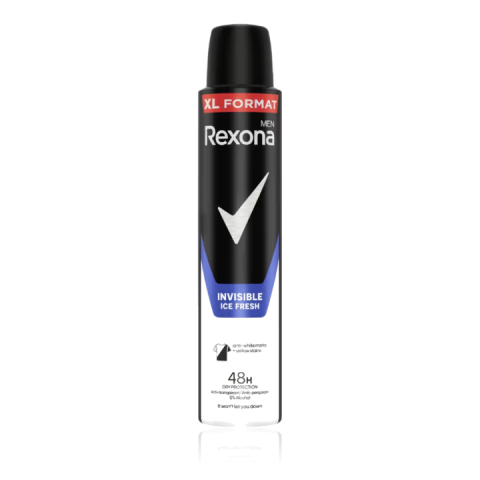 Ingrijire corp - Rexona Men Invisible Ice Fresh Antiperspirant Spray 48h 200 ml
