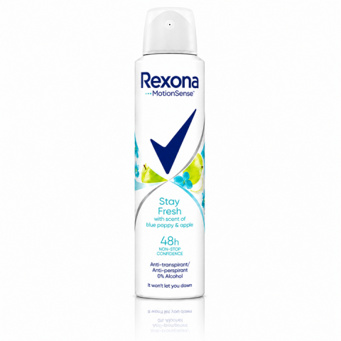 Ingrijire corp - Rexona Stay Fresh Blue Poppy & Apple Antiperspirant Spray 48h 150 ml