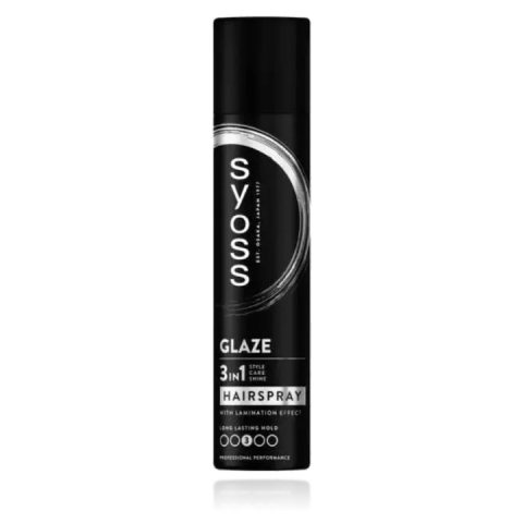 Ingrijire par - Syoss Glaze 3in1 3 Fixativ de Par cu Efect de Laminare 300 ml
