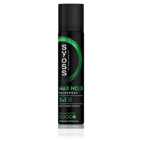 Ingrijire par - Syoss Max Hold 3in1 5 Fixativ de Par cu Fixare Mega Puternica 300 ml