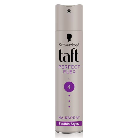 Ingrijire par - Taft Perfect Flex 4 Fixativ de Par cu Elastina Lichida 250 ml