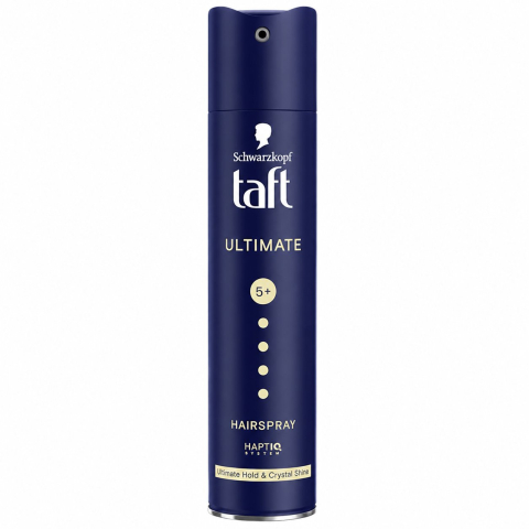 Ingrijire par - Taft Ultimate 5+ Fixativ de Par Crystal Shine 250 ml