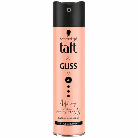 Ingrijire par - Taft x Gliss Holding Me Strongly 4 Fixativ de Par 250 ml