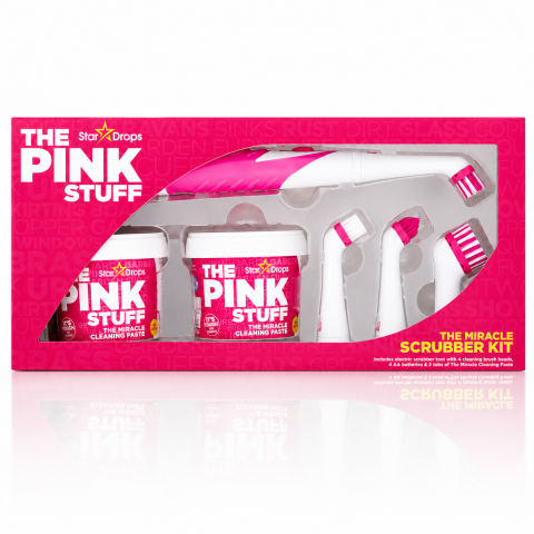 Detergenti universali - The Pink Stuff Scrubber Kit Universal (2xCR500g+4 Perii)