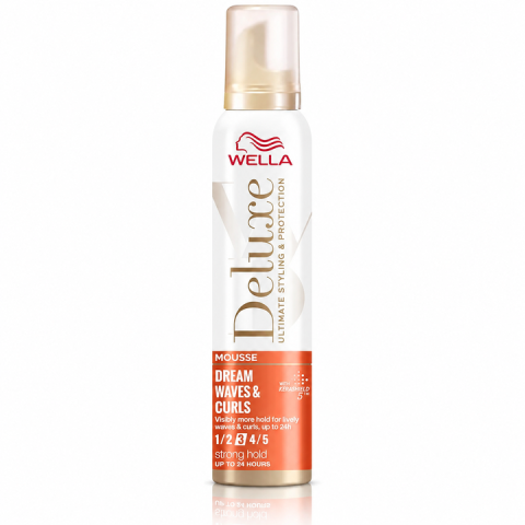 Ingrijire par - Wella Deluxe Dream Waves & Curls 3 Spuma de Par pentru Bucle si Onduleuri 200 ml