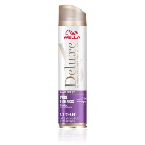 Ingrijire par - Wella Deluxe Pure Fullness 5 Fixativ de Par pentru Par Fin 250 ml