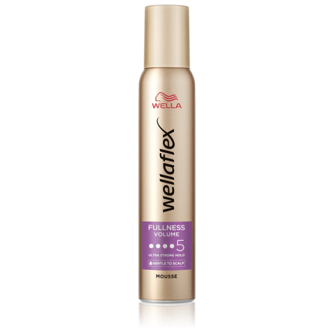 Spuma - Wellaflex Fullness Volume 5 Spuma de Par pentru Par Fin 200 ml