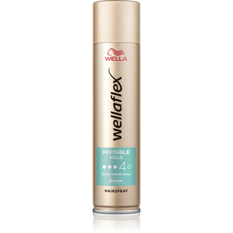 Ingrijire par - Wellaflex Invisible Hold 4 Fixativ de Par cu Fixare Invizibila 250 ml
