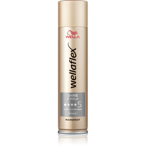 Ingrijire par - Wellaflex Shine & Hold 5 Fixativ de Par cu Protectie UV 250 ml