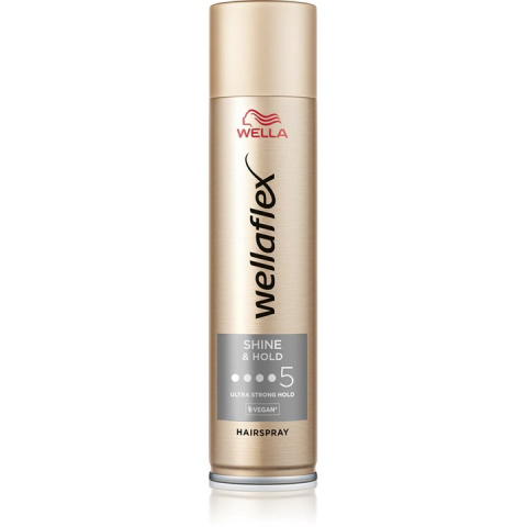 Ingrijire par - Wellaflex Shine & Hold 5 Fixativ de Par cu Protectie UV 250 ml