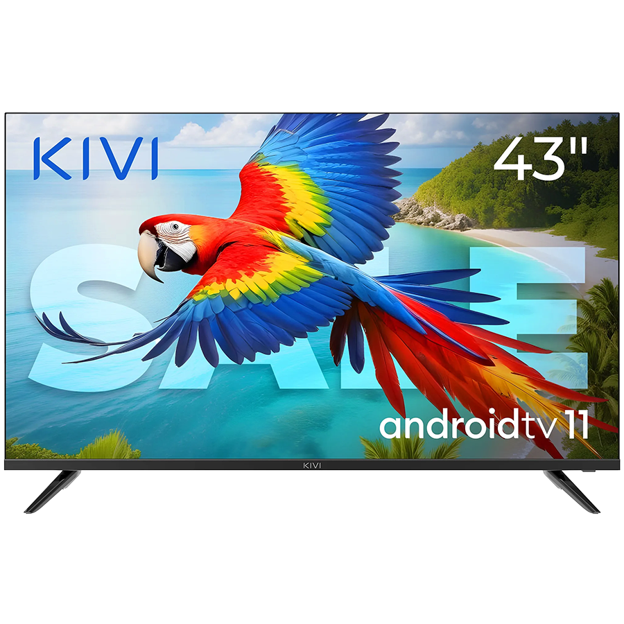 43', FHD, Android TV 11, Black, 1920x1080, 60 Hz, Sound 2x12W, 53 kWh/1000h , BT5.1, HDMI ports 4, 24 months [1]