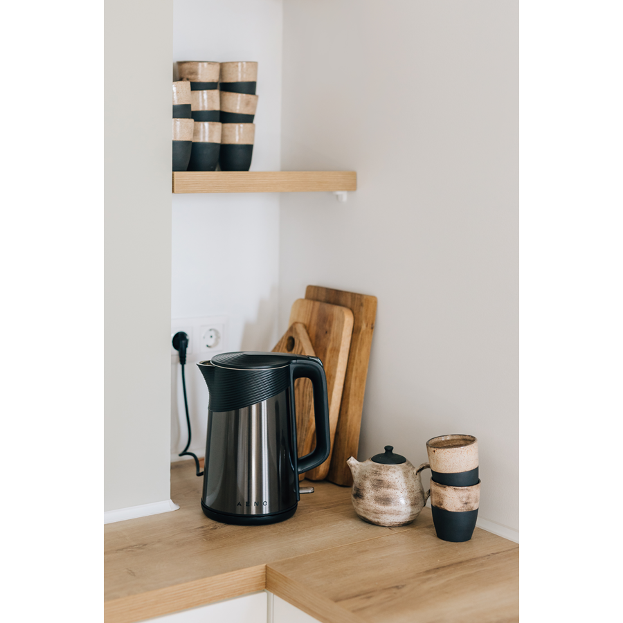 AENO Electric Kettle EK3: 1850-2200W, 1.7L, Strix, Double-walls, Non-heating body, Auto Power Off, Dry tank Protection [6]