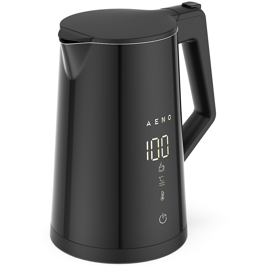 AENO Electric Kettle EK7S Smart: 1850-2200W, 1.7L, Strix, Double-walls, Temperature Control, Keep warm Function, Control via Wi-Fi, LED-display, Non-heating body, Auto Power Off, Dry tank Protection [1]