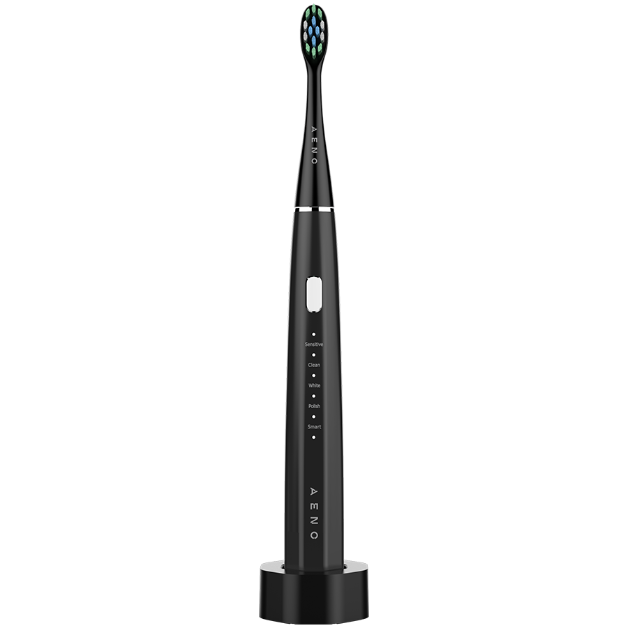 AENO SMART Sonic Electric toothbrush, DB2S: Black, 4modes +8 smart, wireless charging, 46000rpm, 90 days without charging, IPX7 [1]