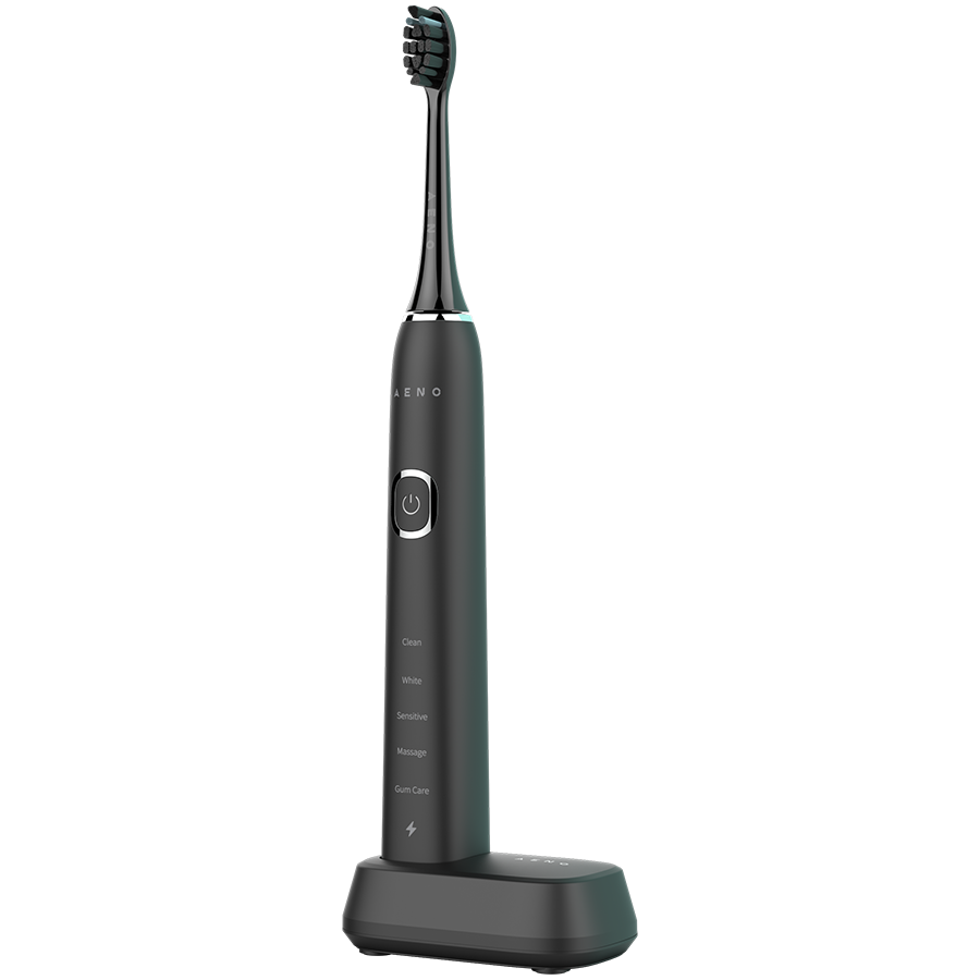 AENO Sonic Electric Toothbrush DB6: Black, 5 modes, wireless charging, 46000rpm, 40 days without charging, IPX7 [1]