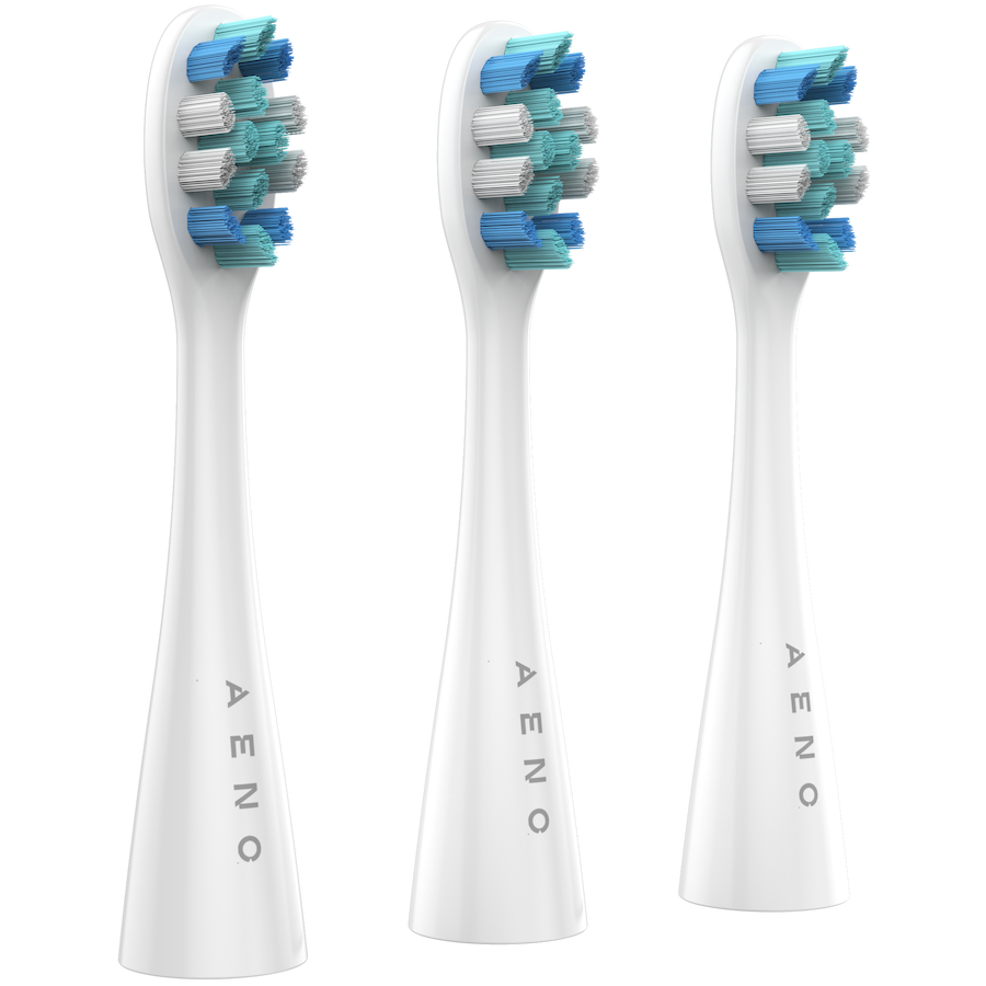 AENO Sonic Electric toothbrush, DB8: White, 3modes, 3 brush heads + 1 cleaning tool, 1 mirror, 30000rpm, 100 days without charging, IPX7 [6]