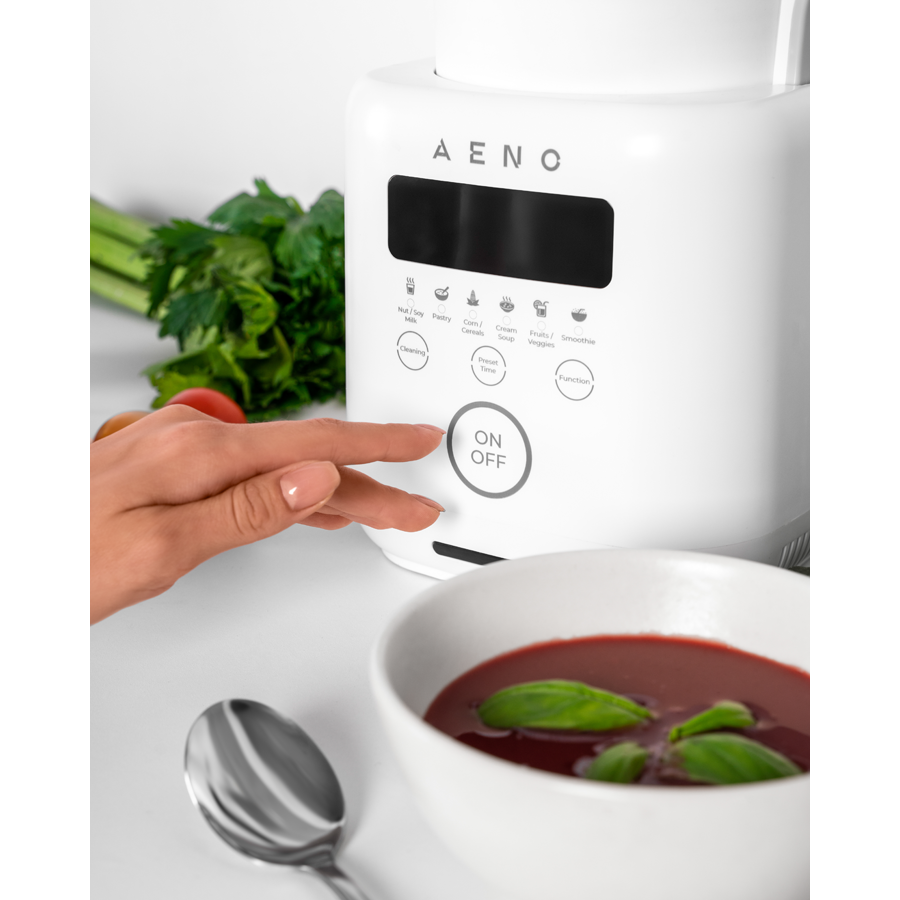 AENO Table Blender-Soupmaker TB2: 800W, 35000 rpm, boiling mode, high borosilicate glass cup, 1.75L, 6 automatic programs, preset time, LED-display [6]